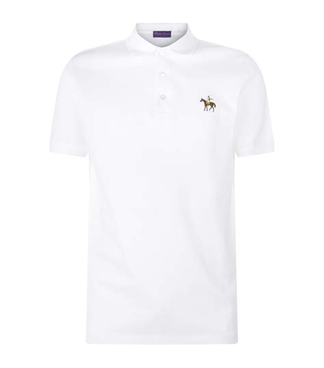 Ralph Lauren Purple Label Cotton Polo Shirt Harrods Au