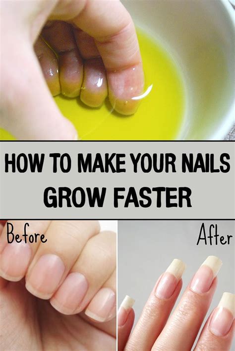 How To Make Your Nails Grow Faster Grow Nails Faster How To Grow
