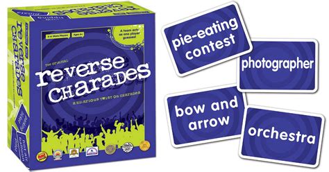 Reverse Charades Game Only 1299 Reg 1999