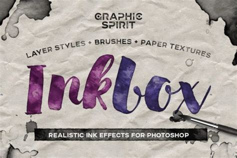 Inkbox Realistic Ink Effects Graphic By Graphic Spirit · Creative Fabrica