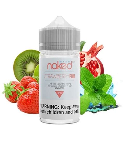 strawberry pom by naked 100 e juices embassy vape supply