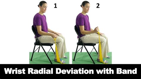 Wrist Radial Deviation With A Band Is A Great Way To Strengthen Your
