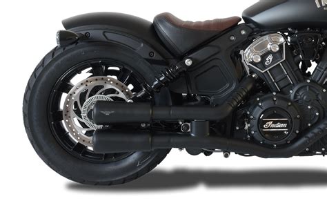 Indian Scout Bobber 2 Into 1 Exhaust Uk