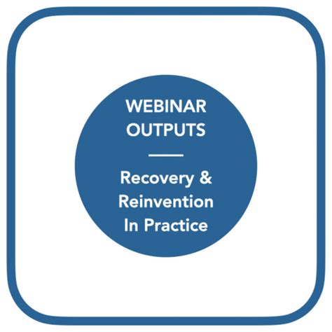 Webinar Outputs Recovery Reinvention In Practice Blog Easier Inc