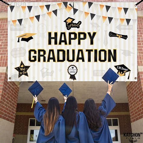 Xtralarge Happy Graduation Banner For Class Of 2021 Etsy