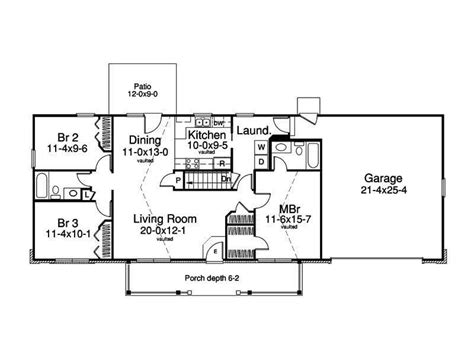 These Magnificent 12 Ranch Style Floor Plans With Basement Will Light