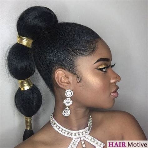 50 Coolest Ways To Sport A Ponytail Natural Hair Styles Natural Hair