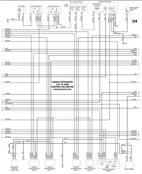 Nissan Diagramas Control Del Motor 2002 Graphics Esquemas