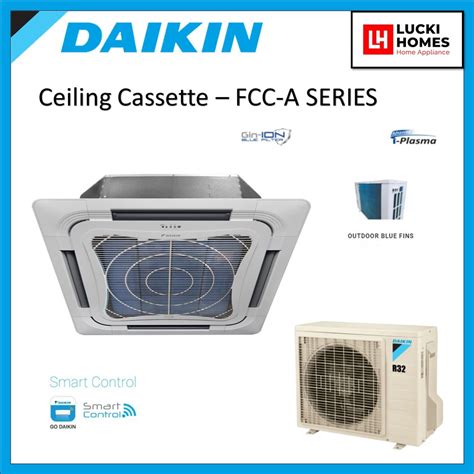 Daikin Ceiling Cassette Wifi Control 2hp 2 5hp 3hp FCC A Series R32