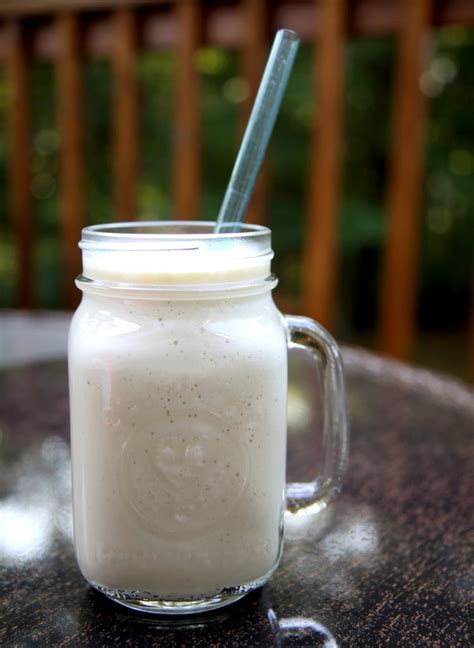 Vanilla Milkshake Smoothie Dairy Free High Protein Breakfast Ideas Popsugar Fitness Photo 1