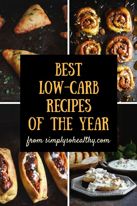 Our Best Low Carb Recipes Of The Year Simply So Healthy