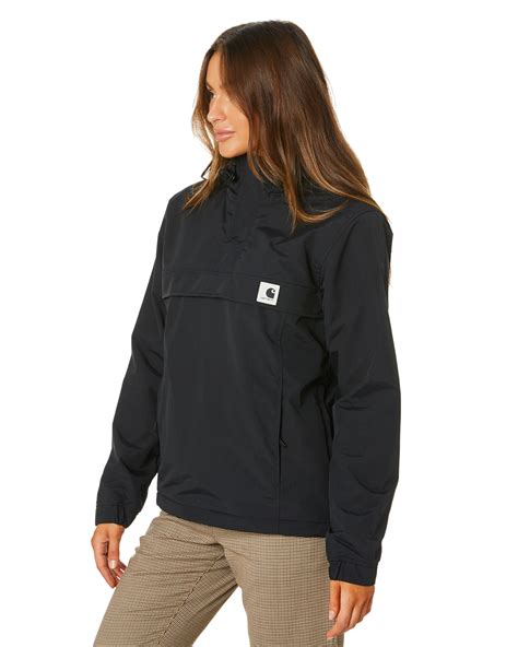 Carhartt Womens Nimbus Pullover Jacket Black Surfstitch