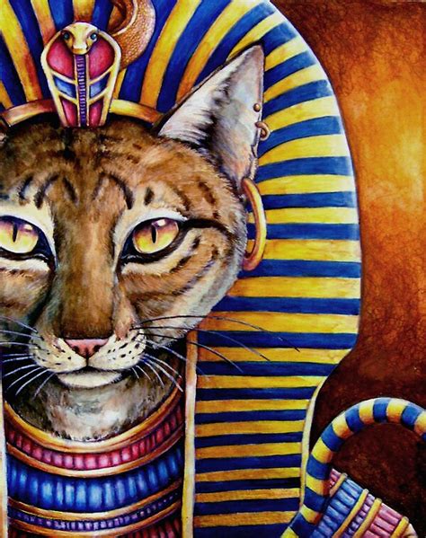 The Cat Of The Pharaoh By Stacyw Redbubble