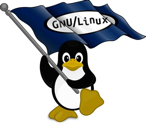 Free Gnulinux Logo Penguin Svg Titanui