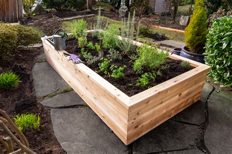Free Raised Garden Bed Elevated Planter Project Plan Real Cedar Diy