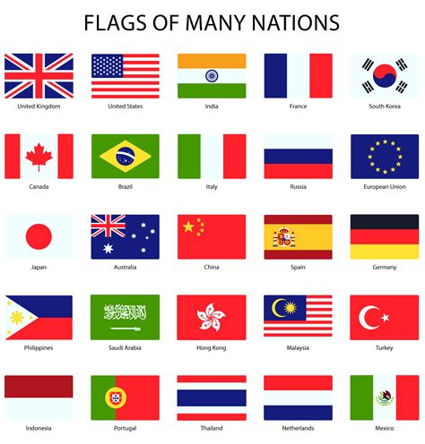 Printable Flags Of The World With Names Find Your Perfect Picture For
