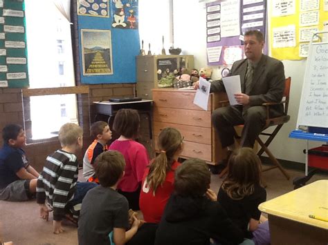 Superintendent Ahart Reads To 3rd Graders Walnut Street School