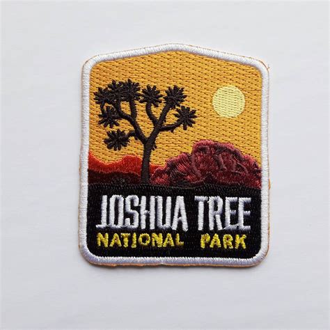 Joshua Tree National Park Patch | National park patches, Joshua tree national park, National parks