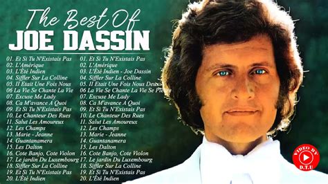 Les Meilleurs Chansons De Joe Dassin Joe Dassin Best Of Album 2021