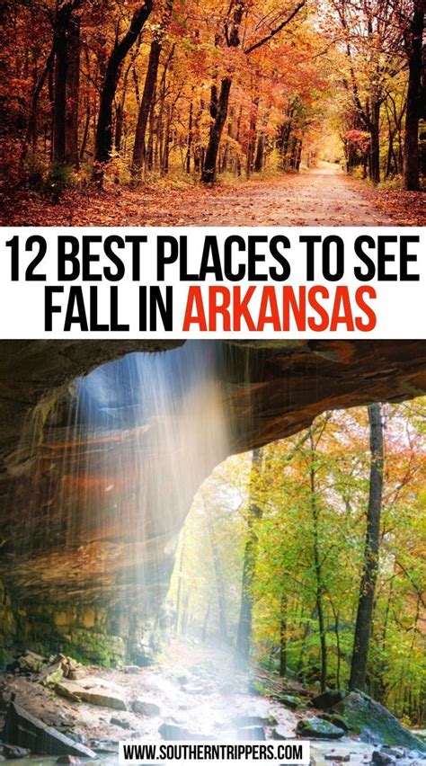 Experience The Stunning Fall Foliage In Arkansas