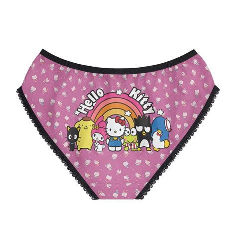 Hello Kitty Panties Womens Briefs Etsy