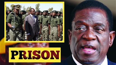 Emmerson Mnangagwa Serves It Hot To Prison Officers In Matabeleland North Because Of This Youtube