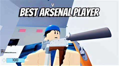 Best Arsenal Player Roblox Youtube