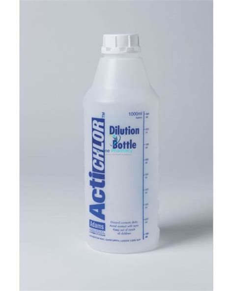 Ecolab Actichlor Dilution Mix Bottle Disinfectant Onlinepharmacy