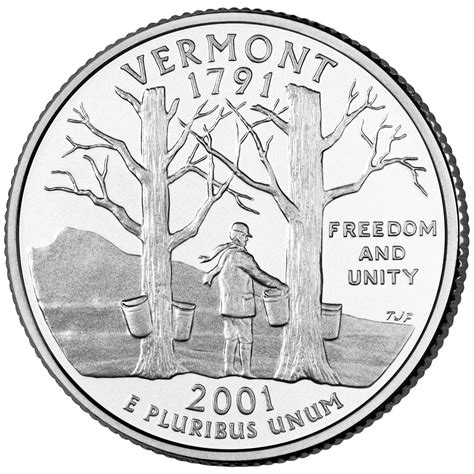 Vermont State Quarters Vermont State Mottos