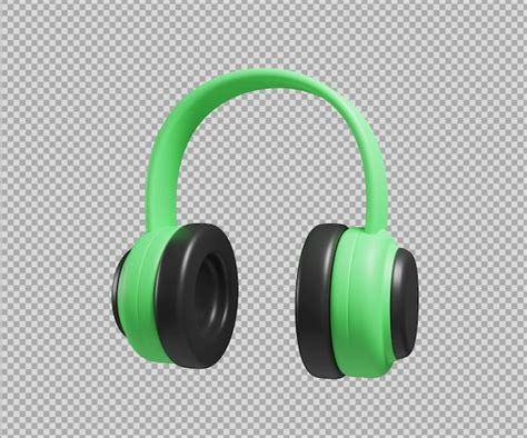 Premium Psd Headphone 3d Illustration