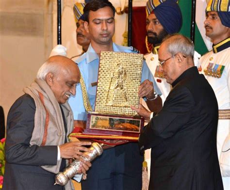 Gandhi Peace Prize Conferred Upon Isro By President Mukherjee Rediff