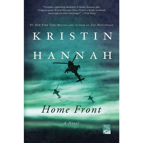 Home Front Reprint Paperback By Kristin Hannah Novels Kristin