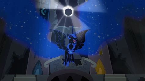Lunas Nightmare Moon Transformation My Little Pony Friendship Is