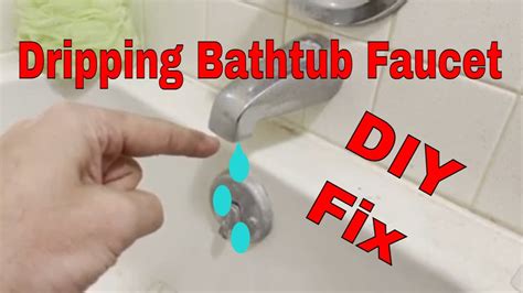 Leaking Bathtub Faucet Fix A Delta Faucet In Minutes YouTube