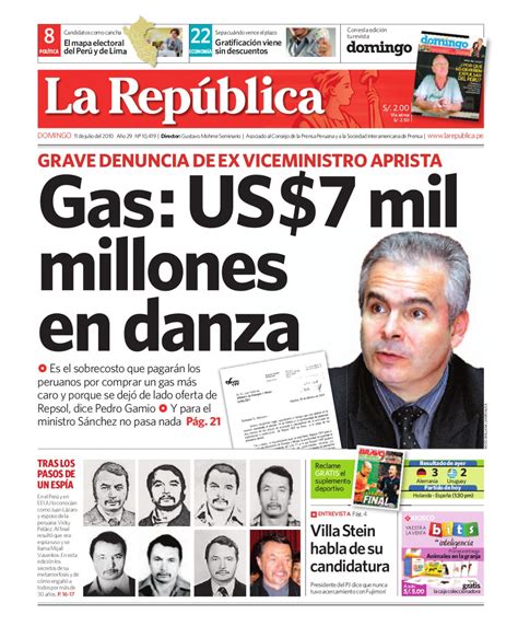 Edición Lima La República 11072010 By Grupo La República Publicaciones