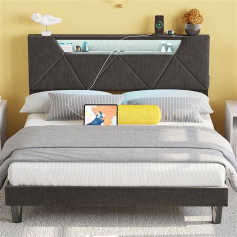 Dhp Dakota Upholstered Storage Platform Bed