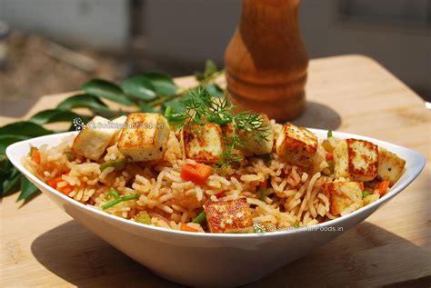Paneer Fried Rice How To Make Step By Step Photos