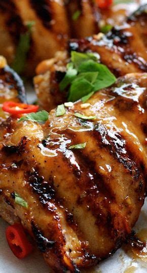 Grilled Marinated Thai Chicken Gai Yang Recipe Chicken Recipes