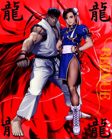 Ryu X Chun Li By Beevue Street Fighter Characters Street Fighter Art