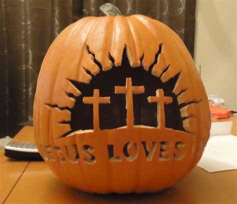 Pumpkin Carving Templates Christian
