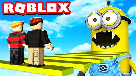 Escape The Minions Obby In Roblox Youtube