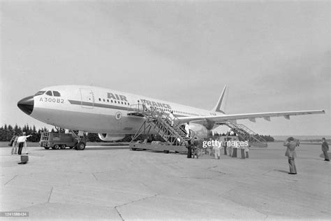 The First Airbus A300 B2 Delivered To Air France Is Displayed On The
