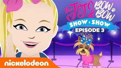 Bowbows Secret Fashion Show 🎀 The Jojo And Bowbow Show Show Ep 3 Nick