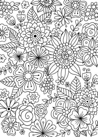 Felicity French Advocate Art Printable Flower Coloring Pages