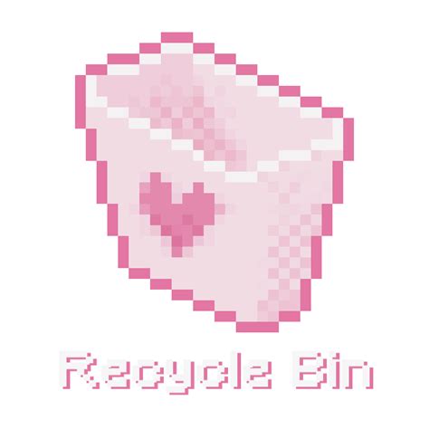 Trash Delete Recycle Pink Soft Sticker By Milkytea In 2023 Computer