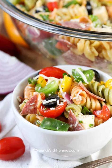 Italian Pasta Salad Spend With Pennies