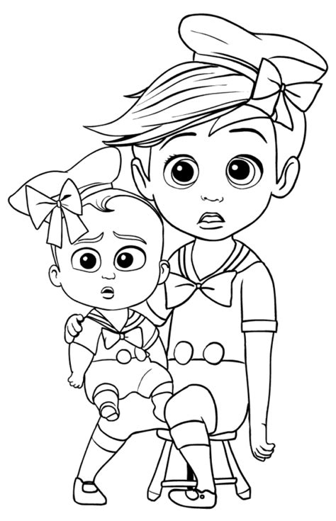 Free Printable The Boss Baby Coloring Pages