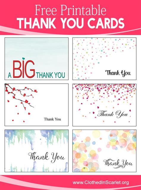 10 Creative Ways To Thank Your Clients And Customers Free Printables