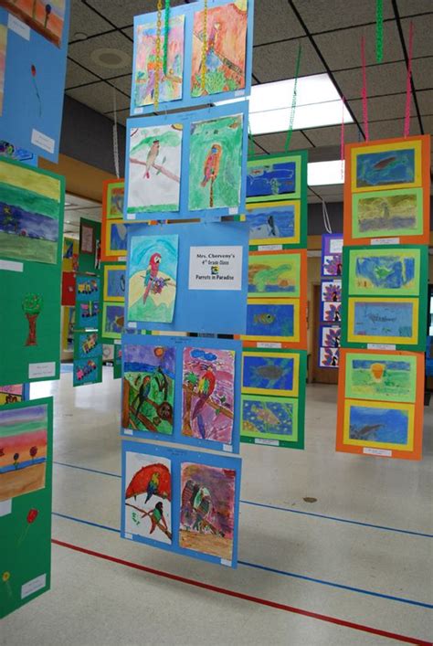 Mcmurray Middle School Art Display Boards For Schools