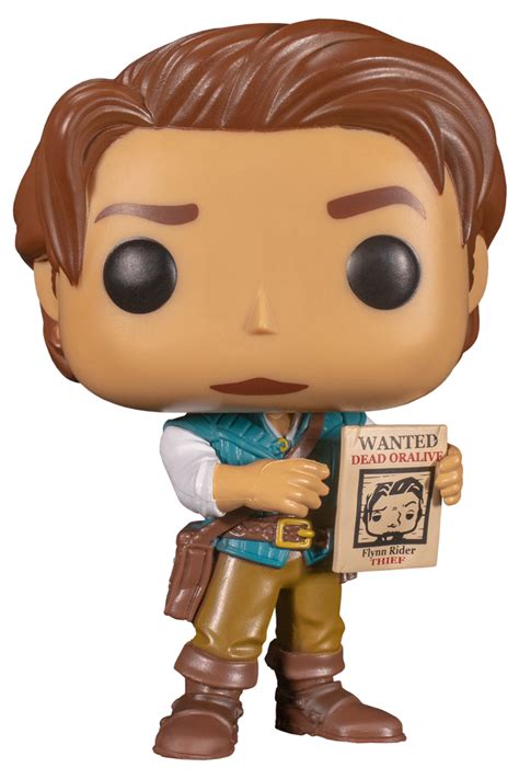 Funko Pop Disney Tangled 1126 Flynn With Wanted Poster New Mint